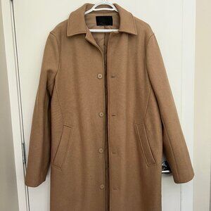 Oak + Fort - Oversized Wool Blend Coat